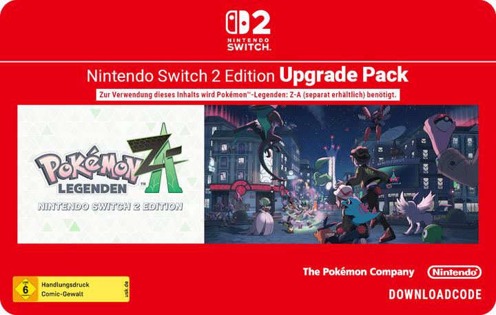 Produktbild Nintendo Pokemon Legends ZA NS2 ED Upgrade Pack Digital Code (Switch 2)