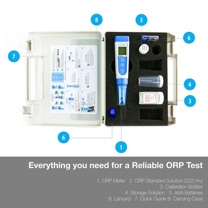 Actual product image Apera Instruments ORP60 Premium Redoxpotenzial-Messgerät (pH measuring instrument)
