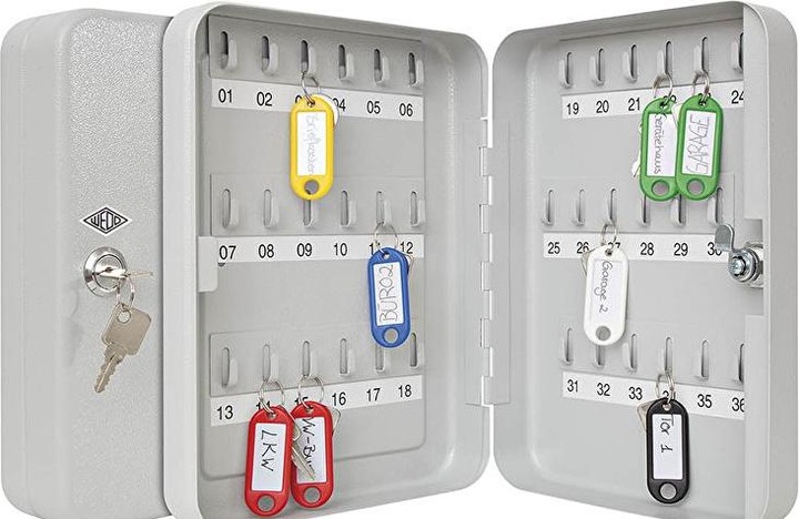 Produktbild Wedo Flachkopfklammer vernickelt (100 x)
