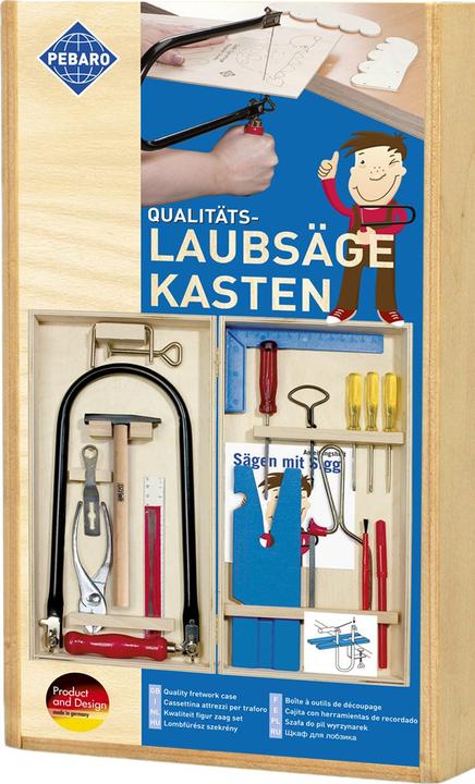 Actual product image Pebaro Fretsaw set in -folding box