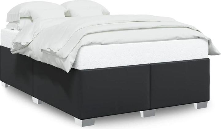 Actual product image vidaXL Faux leather bed frame (140 x 190 cm)
