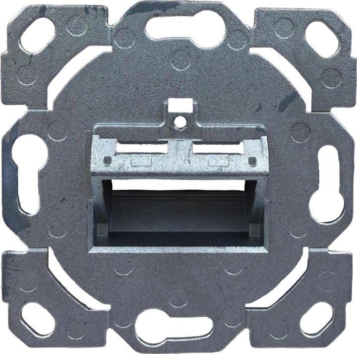 Productafbeelding Wirewin Keystone lege doos voor 2 modules, inbouw, schakelprogramma compatibel, RAL9010 Keystone systeem