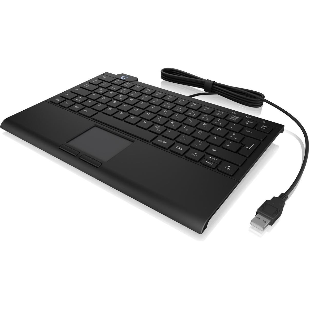 Thumbnail - KeySonic KSK-5210ELU (DE) (DE, Kabelgebunden), Tastatur, Schwarz