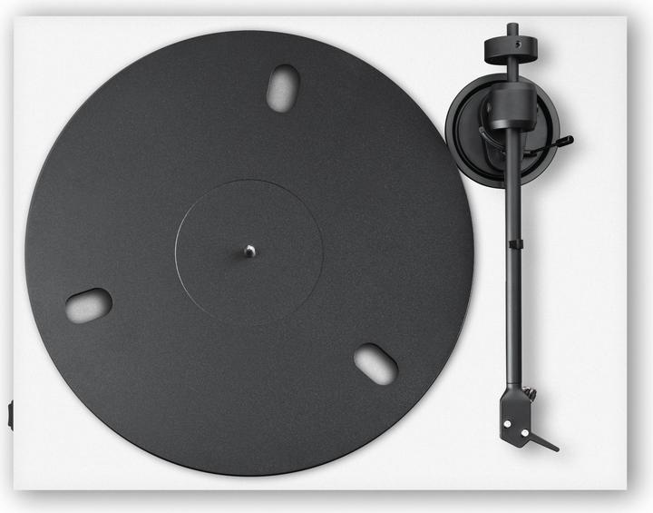 Produktbild Pro-Ject E1.2 + Pick It MM E - Weiss / Plattenspieler / Gurt / Cinch-Kabel 1,23 m (Manuell)