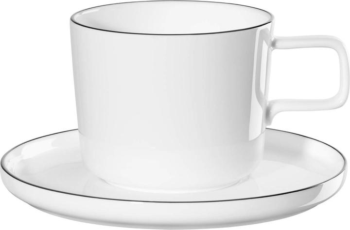 Actual product image ASA Selection ASA à table oco ligne noire coffee cup w saucer 0,2l (200 ml, 1 x)