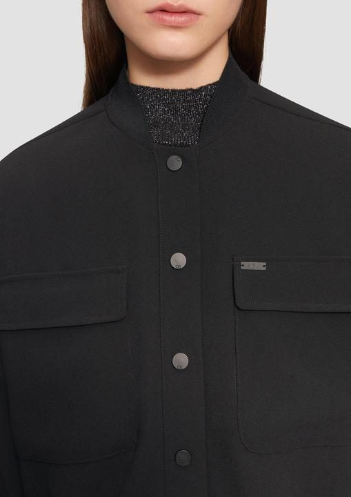 Actual product image S.Oliver Bluse Verkürzte Blusenjacke im Blousonstyle (42)