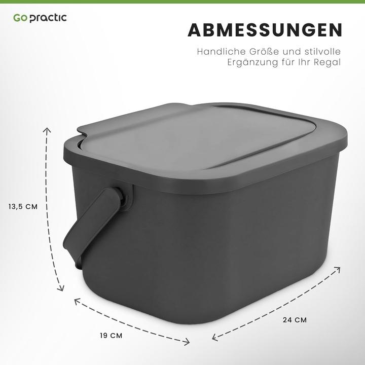 Immagine prodotto Go Practic 4,5L Biomülleimer (4.50 l)