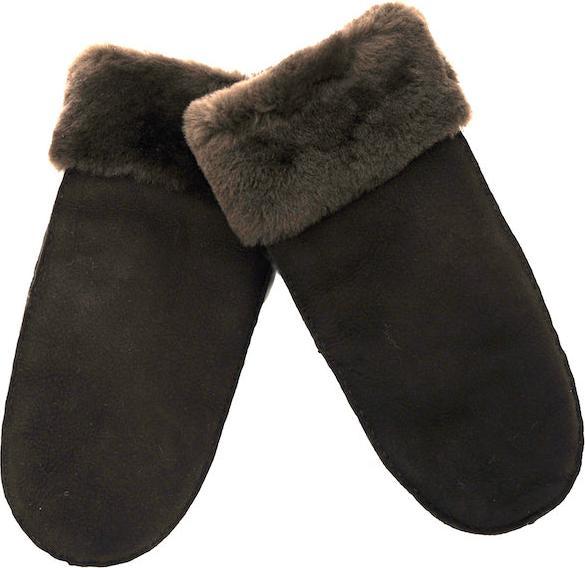 Produktbild Prima Ballerina Lammfell Fausthandschuhe Braun (S)