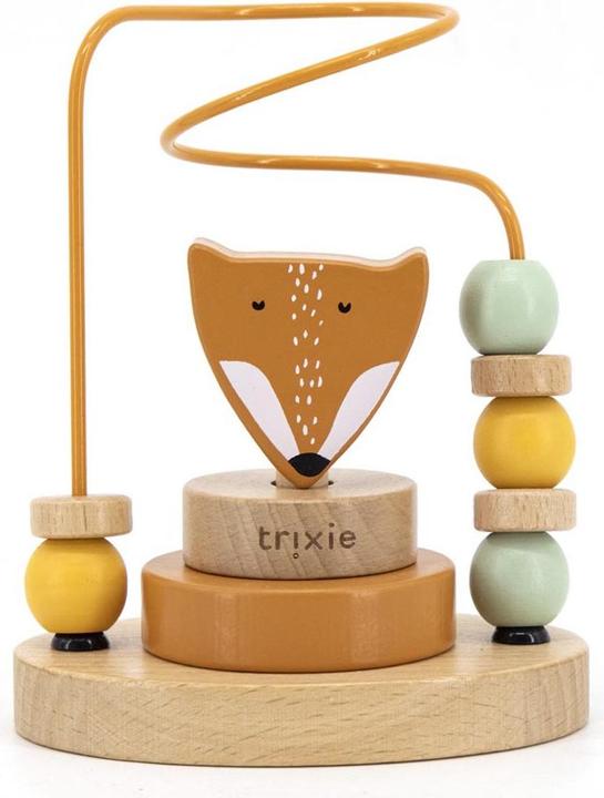 Actual product image Trixie Baby Wooden Motor Spiral - Mr. Fox