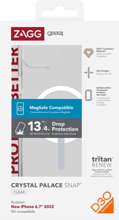 Produktbild Zagg Cases Rio Snap Apple Kirk (Apple iPhone 14 Plus)