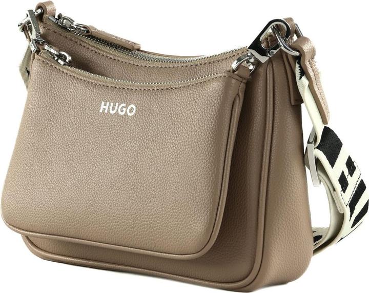 Actual product image HUGO Multi Cross Shoulder Strap Bag with Practical Pockets