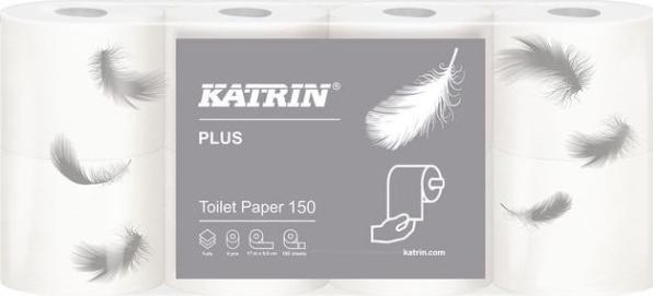 Katrin Papier toaletowy Plus 150 3-warstwowy 8szt. (8 pcs.)