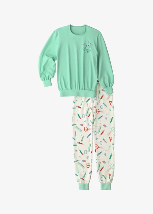 Actual product image Calida Pyjama Kids ABC lindgrün (152, 158)