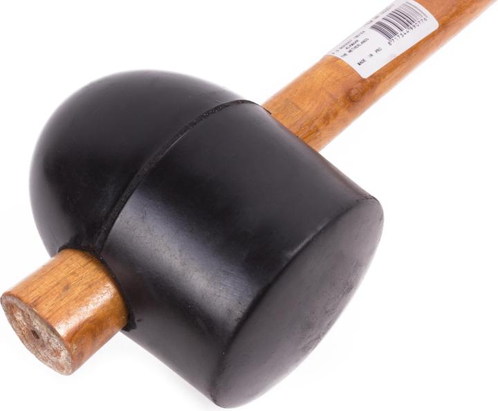 Actual product image Benson Hammer rubber ø90 mm round wood handle