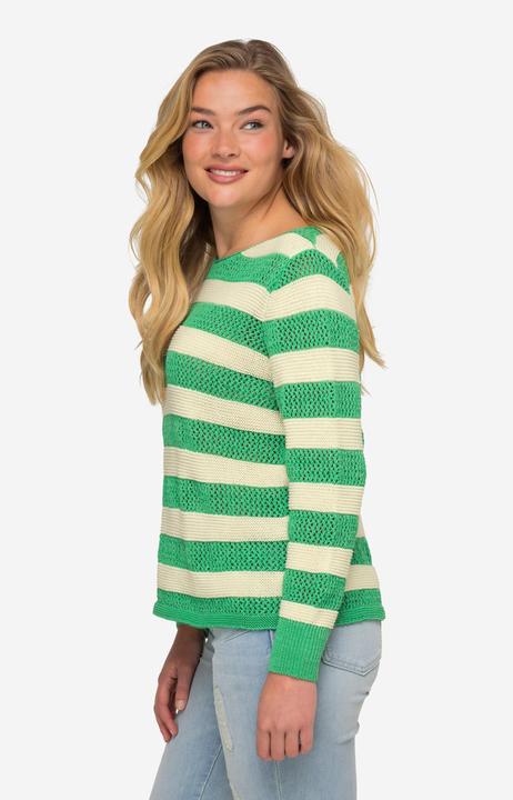 Immagine prodotto Laurasøn Pullover, Ringel, Strukturmix, Rundhals, Langarm (M)