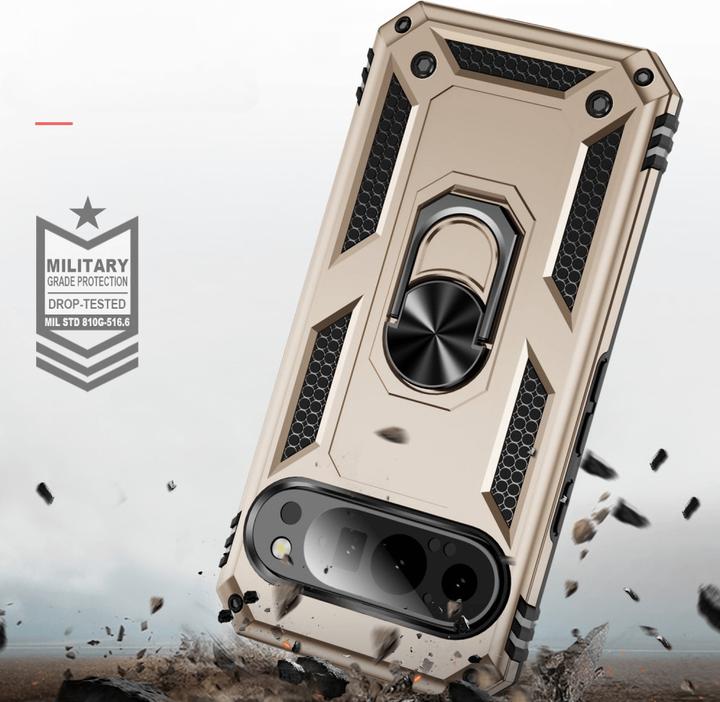 Actual product image Cover-Discount Google Pixel 9 / 9 Pro - Armor Case with kickstand (Google Pixel 9 Pro, Google Pixel 9)