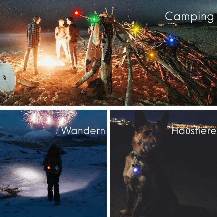 Produktbild Suba 6 Stück LED Blinklicht für Hundesicherheit (Hund)