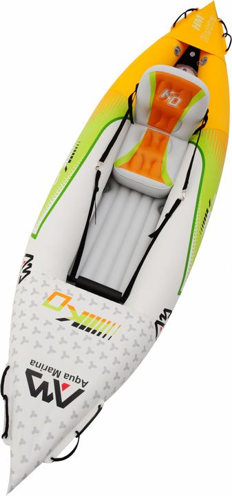 Image du produit Aqua Marina Kayak 312x83 cm pour 1 personne avec siège pneumatique dossier réglable sac de transport réparations (1 pers.)