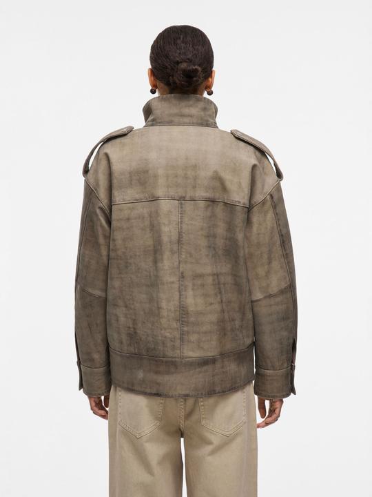 Actual product image Rouge Edit Oversized Lederjacke (34)