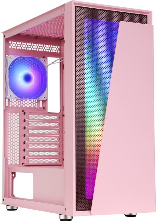 Actual product image Blackstorm Artemis 3705 ATX Case with Window, Pink (ATX)