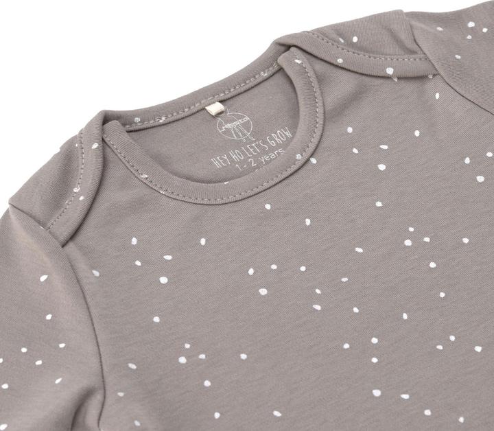 Produktbild Lässig Langarm-Body Sprinkle Taupe Gr. 86/92