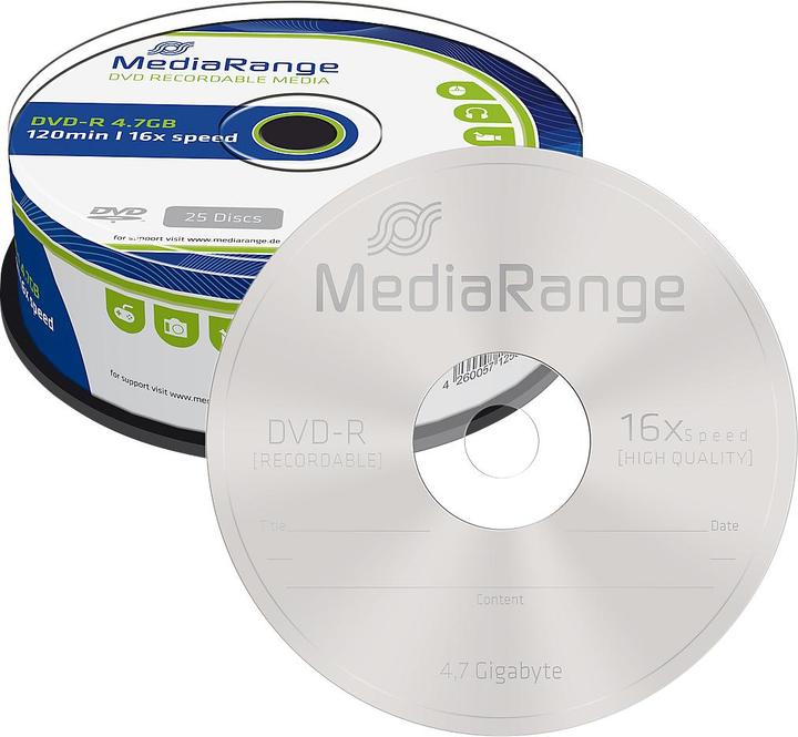 Image du produit MediaRange Cd-R (50x)