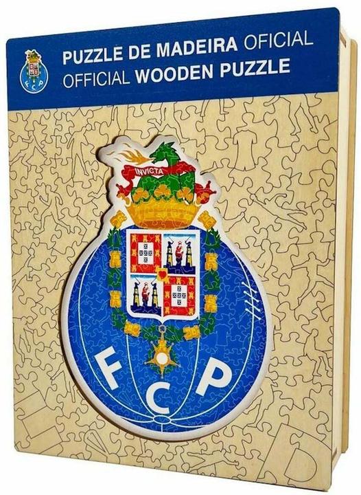 Actual product image Iconic FC Porto - Logo - Wooden Puzzle Size S (150 pieces) (150 pieces)