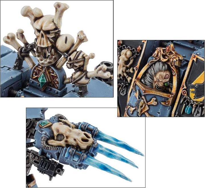 Actual product image Games Workshop Bjorn the Fell-Handed - Space Wolves Venerable Dreadnought - Murderfang (Plastic)