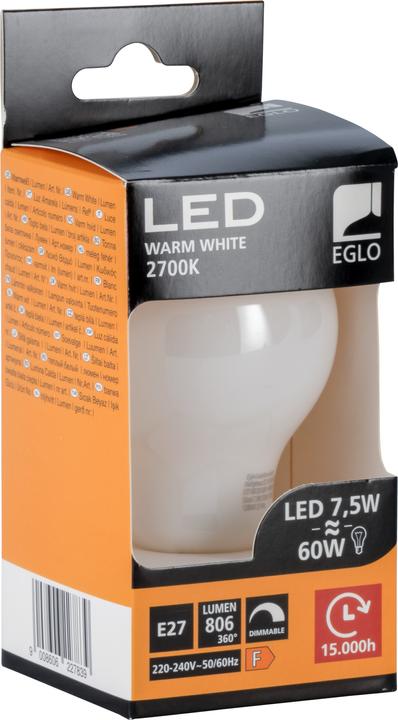 Produktbild EGLO Leuchmittel LED E27 (E27, 806 lm, 48x)