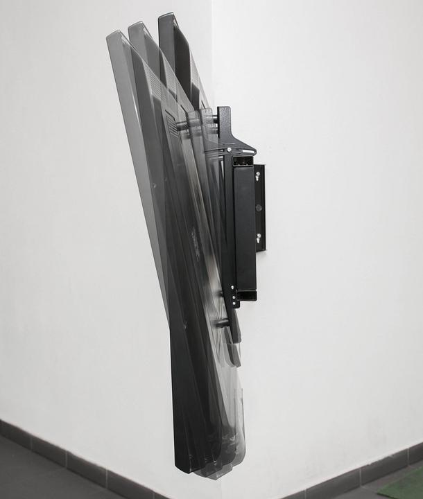 Immagine prodotto DSS Supporto a parete elettrico, -75", max 40 kg, nero (Muro, 75", 40 kg)