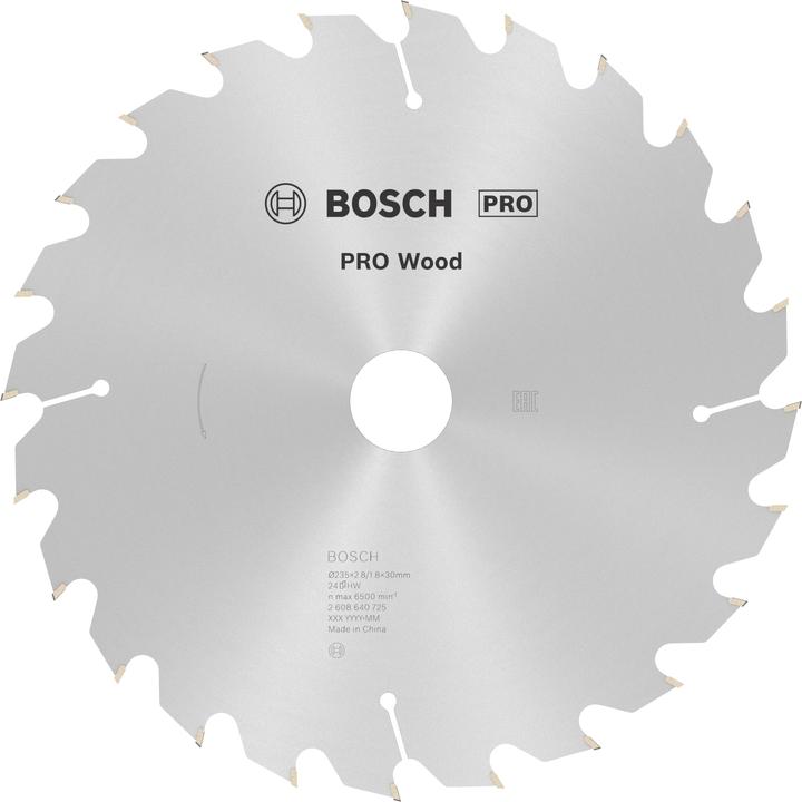 Actual product image Bosch Professional Zubehör PRO Wood circular saw blade, 235 x 2.8 x 30 mm