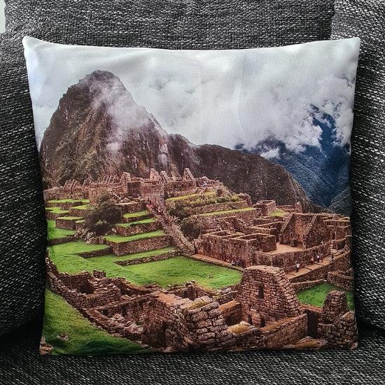 Thumbnail - Tinisu, Dekokissen, Kissenbezug Machu Picchu - Inka Stadt Ruinen - 45cm x 45cm (45 x 45 cm)