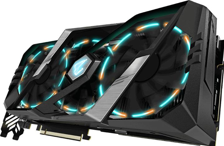 Actual product image Gigabyte Aorus GeForce RTX 2080 Ti (11 GB)