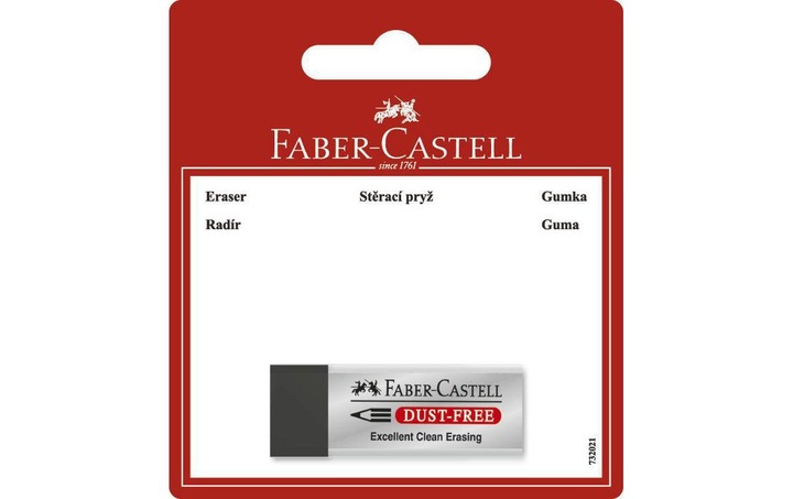 Actual product image Faber-Castell dust free