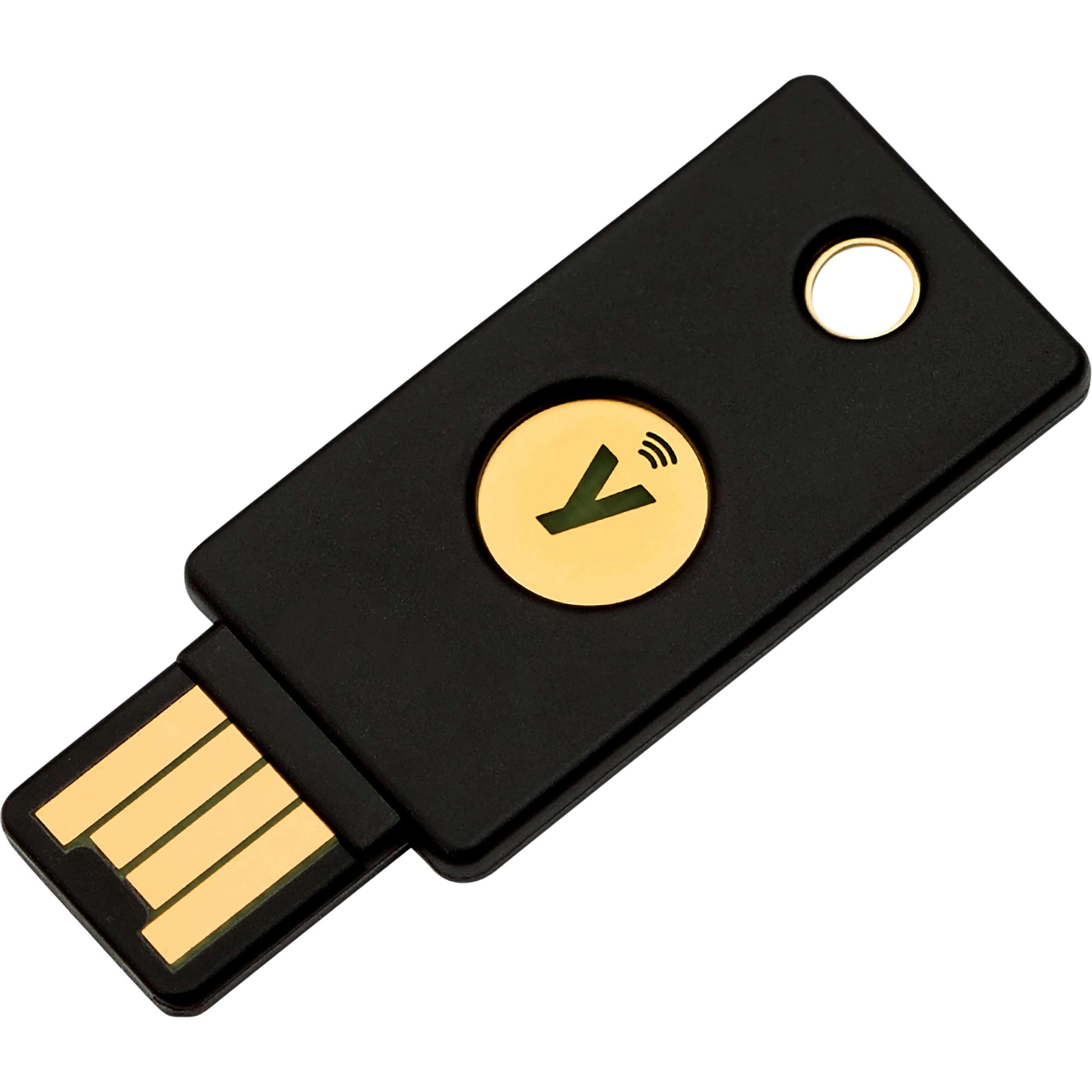Yubico YubiKey 5 NFC, Notebook Security, Schwarz