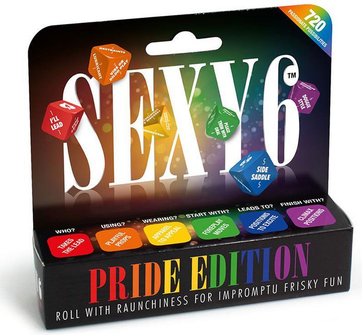 Produktbild Creative Conceptions Sexy 6 Dice - Pride Edition (Würfelspiel)