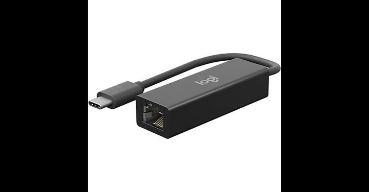 Produktbild Logitech USB Typ-C zu (USB-C, RJ45 (1x), RJ45 Gigabit Ethernet (1x))
