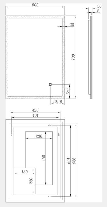 Image du produit Diaqua Faro (70 x 50 cm)