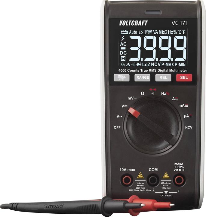 Produktbild Voltcraft VC171 Digital Multimeter (CAT III 600V)