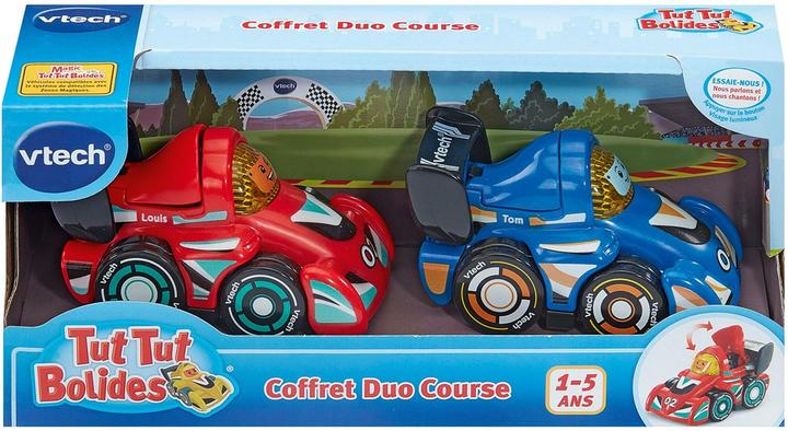 Produktbild VTech Tut Tut Bolides - Coffret Duo Course (Louis + Tom)
