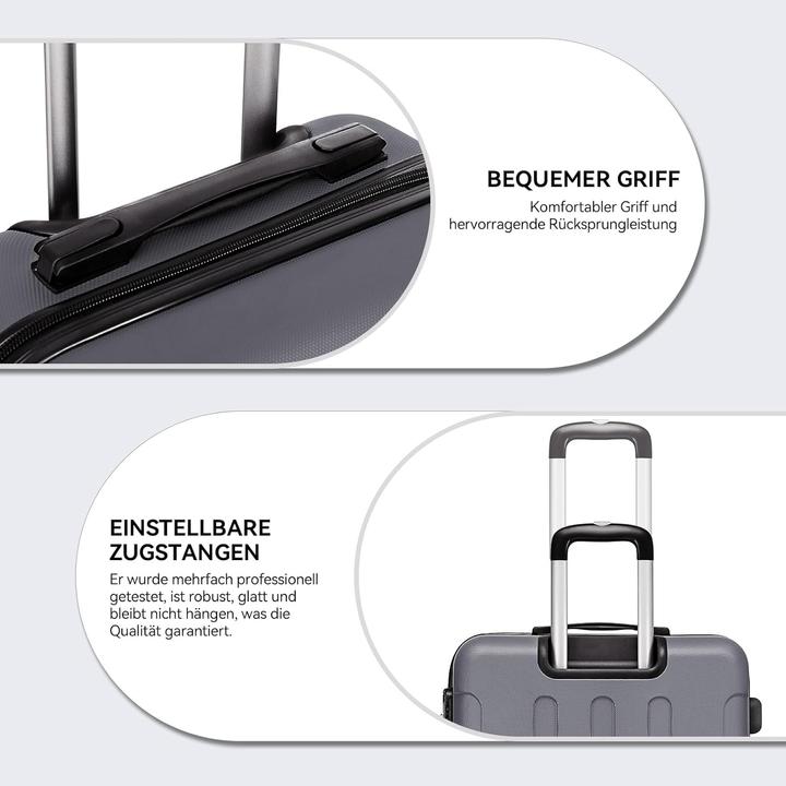 Produktbild Beibye 3-teiliges Hartschalenkoffer-Set (110 l)