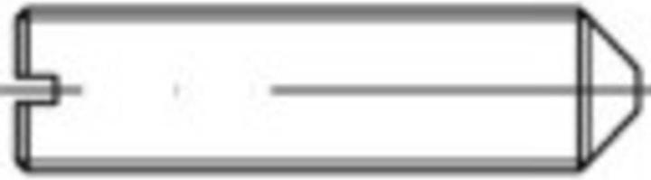 Produktbild Toolcraft Madenschraube M8 30 mm Stahl 1 (100 Schrauben pro Stück)