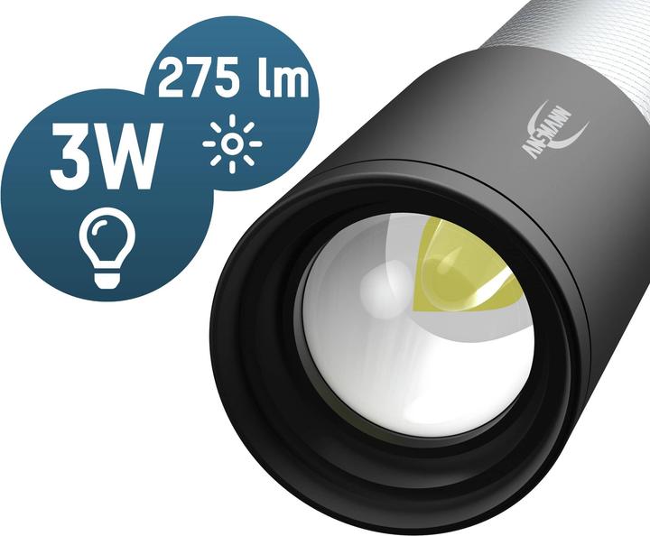 Actual product image Ansmann LED torch Daily Use 270B incl. 3xAAA (3.10 cm, 2314 lm)