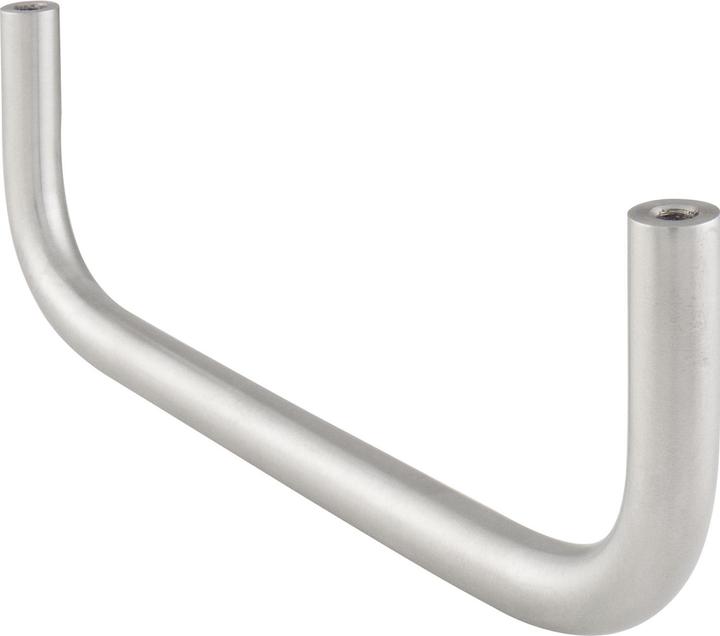 Grimme Coat hanger Nora U-shape, hole spacing 180 mm, width 192, stainless steel, polished. (1x)