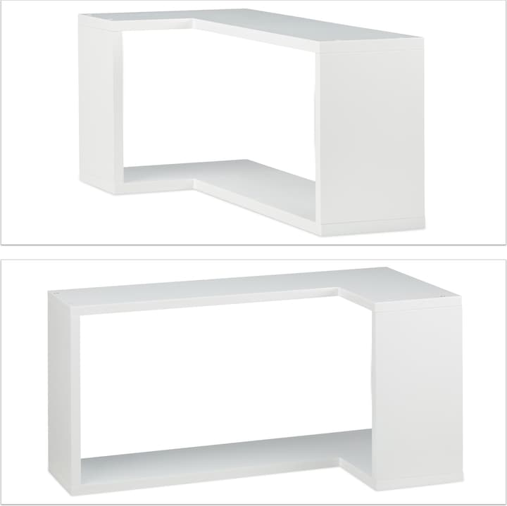 Immagine prodotto Relaxdays Mensole angolari in set da 2 (60 x 30 x 30 cm)