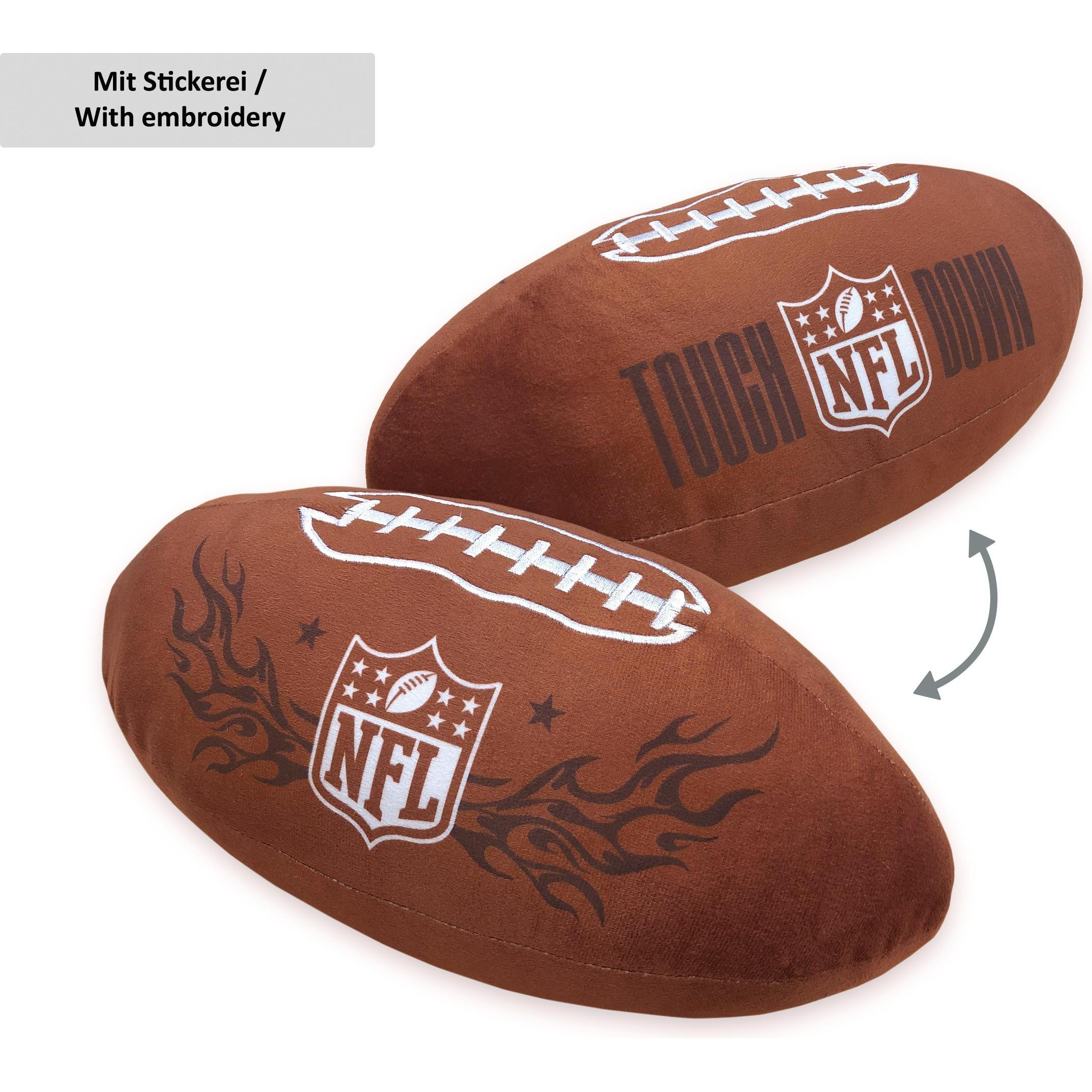 Herding, Kinderkissen, NFL Konturenkissen (4 x 24 x 38 cm)