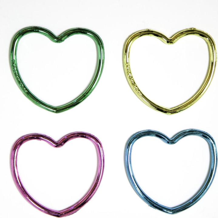 Immagine prodotto Unique Braccialetti con cuore scintillante (12 pezzi) (In plastica)