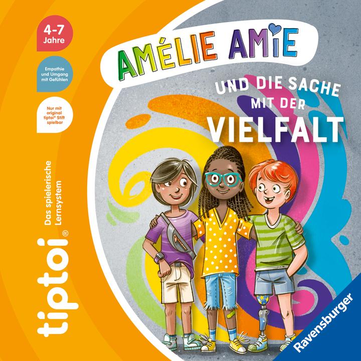 Actual product image tiptoi Amélie Amie und die Sache mit der Vielfalt (German, Cee Neudert, 2025)