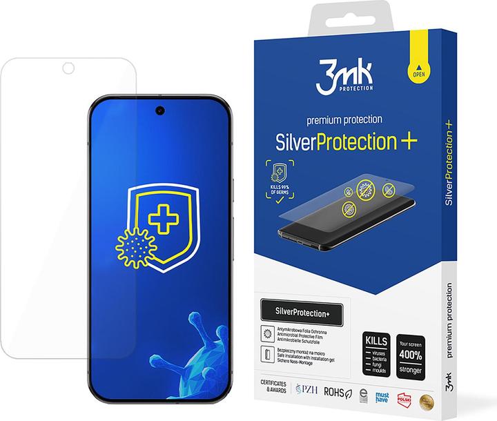 Actual product image 3MK SilverProtection+ Screen Protector for Google Pixel 9 Pro XL (Google Pixel 9 Pro XL)
