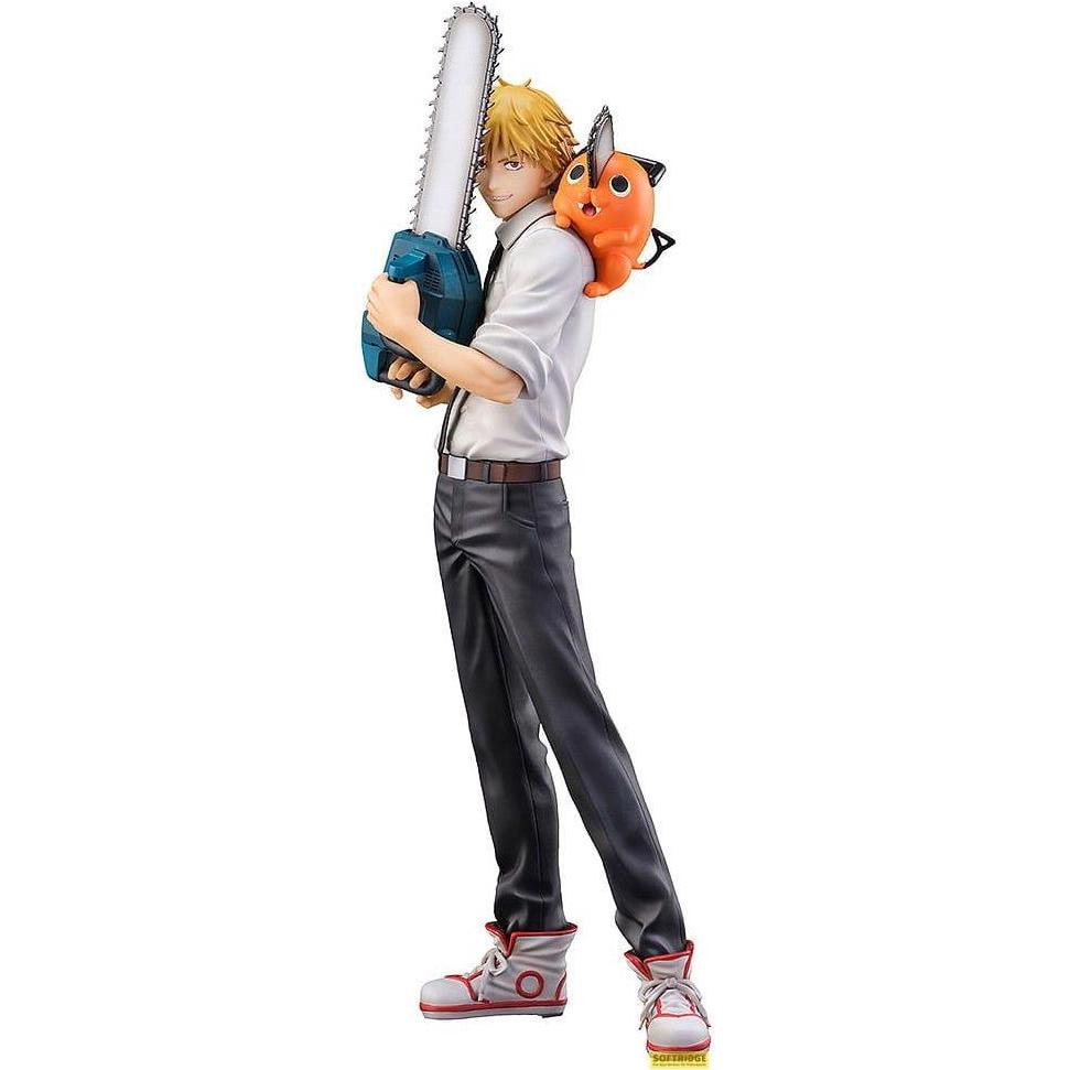 Sega Chainsaw Man statuette Luminasta PVC 1/7 Denji & Pochita 24 cm